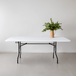 6FT White Table