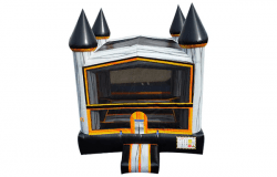 Gray/Black Bounce House