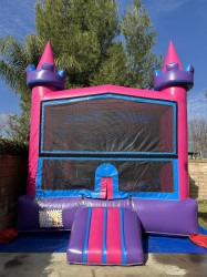 IMG 0850 1739228378 Pink Bounce House (B142)