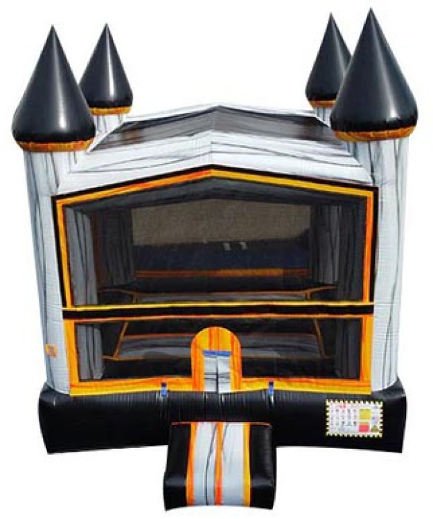 Gray/Black Bounce House (B148)