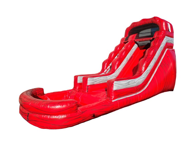 17ft Red Rush Water Slide (WS1712)
