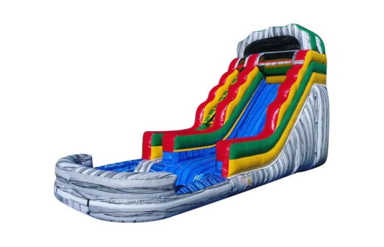 17 FT Vibrant Splash Inflatable Water Slide (WS186)