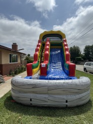 IMG 1121 1748897372 17 FT Vibrant Splash Inflatable Water Slide (WS186)