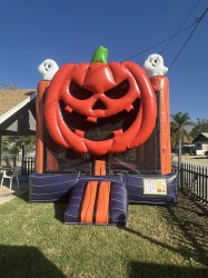 IMG 1573 1761492880 Pumpkin Bounce House (B308)