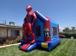 IMG 4712 1764689242 Super Hero Bounce House (B1398)