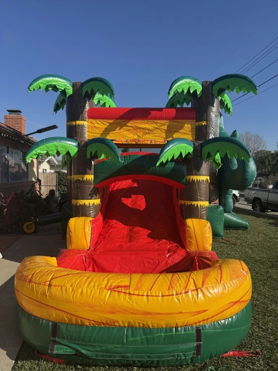 Thrilling water slide rentals in Ontario, California